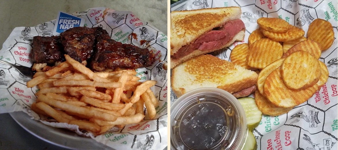 Chicken Coop Sports Bar & Grill Menu